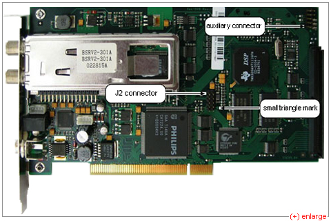 Go to DVB-S PCI card pictute